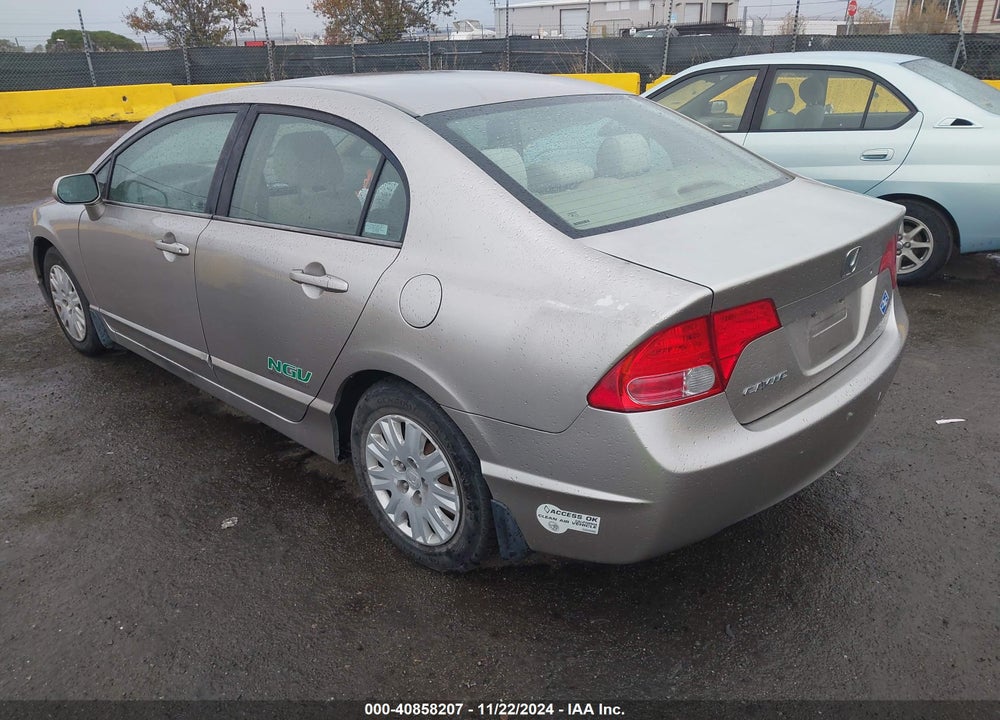 2006 HONDA CIVIC GX VIN: 1HGFA46586L000032