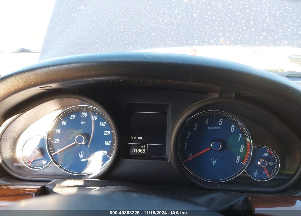 2011 MASERATI GRANTURISMO VIN: ZAM45KMA5B0057388