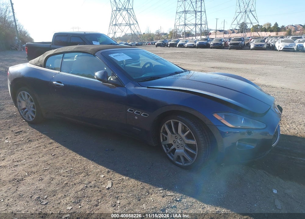 2011 MASERATI GRANTURISMO VIN: ZAM45KMA5B0057388