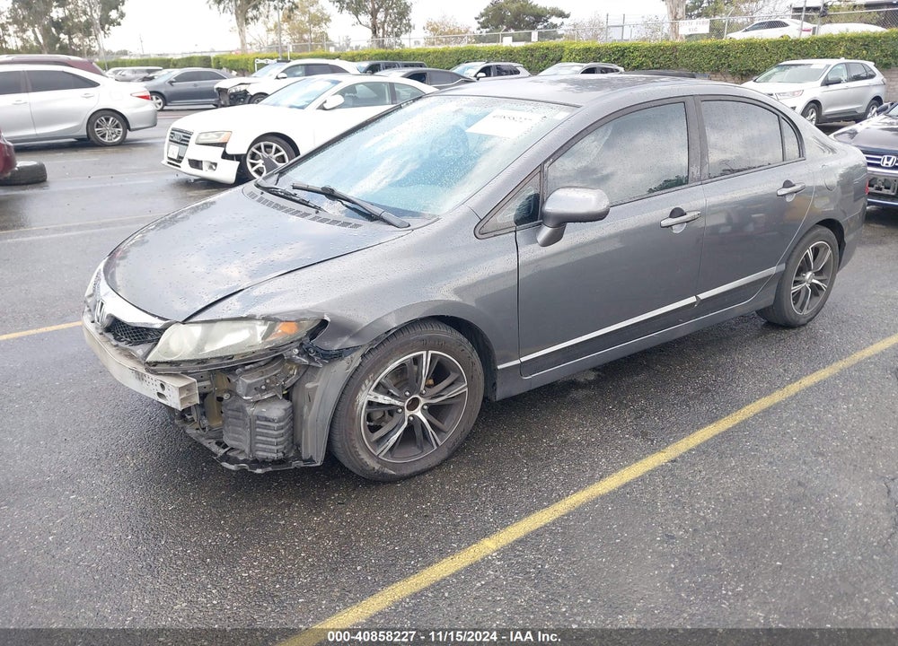 2011 HONDA CIVIC LX VIN: 2HGFA1F58BH304144