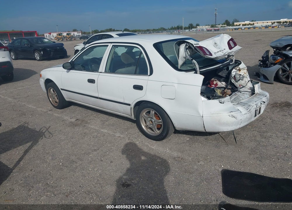 1998 TOYOTA COROLLA CE VIN: 2T1BR12E5WC010440