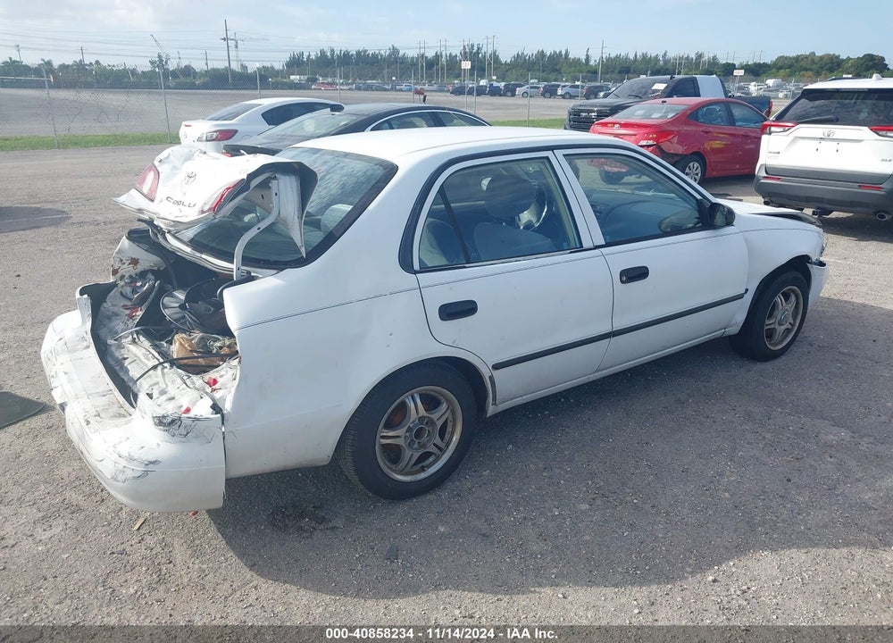 1998 TOYOTA COROLLA CE VIN: 2T1BR12E5WC010440