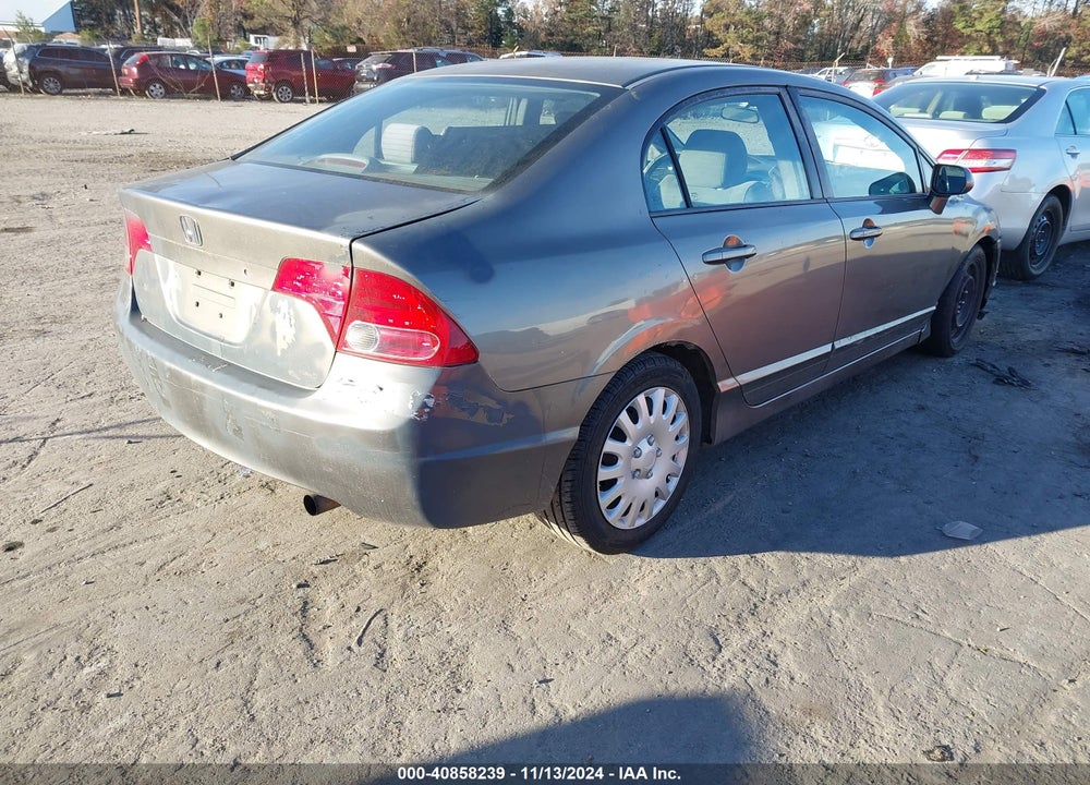 2008 HONDA CIVIC LX VIN: 2HGFA16598H352051