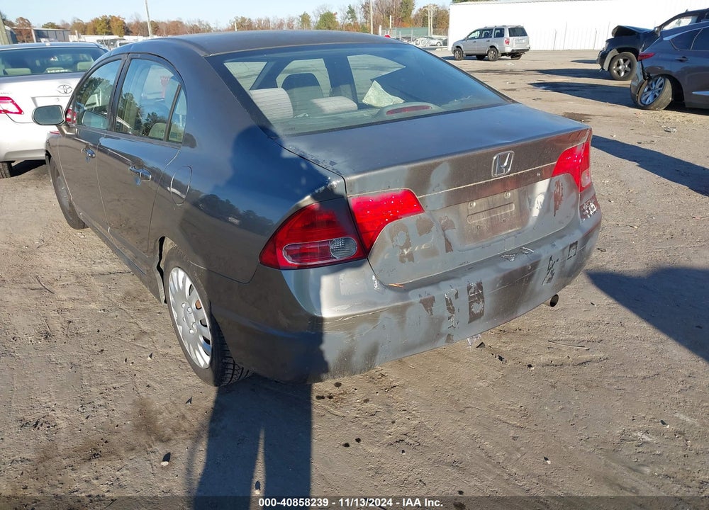 2008 HONDA CIVIC LX VIN: 2HGFA16598H352051