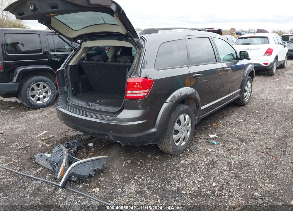 2018 DODGE JOURNEY SE VIN: 3C4PDCAB5JT382826