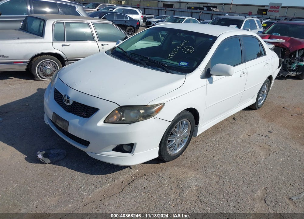 2010 TOYOTA COROLLA S VIN: 2T1BU4EE9AC529060