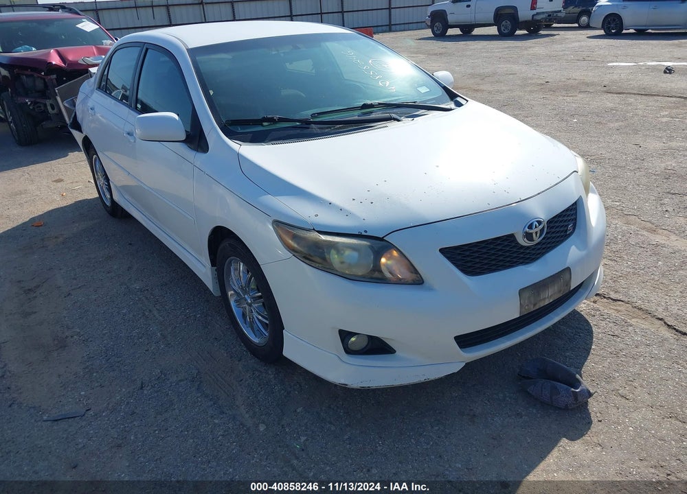 2010 TOYOTA COROLLA S VIN: 2T1BU4EE9AC529060
