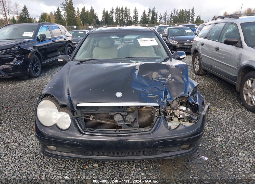 2004 MERCEDES-BENZ C-CLASS 1.8L VIN: WDBRN40J04A630169