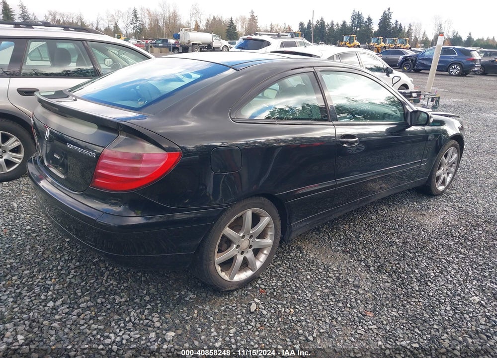 2004 MERCEDES-BENZ C-CLASS 1.8L VIN: WDBRN40J04A630169