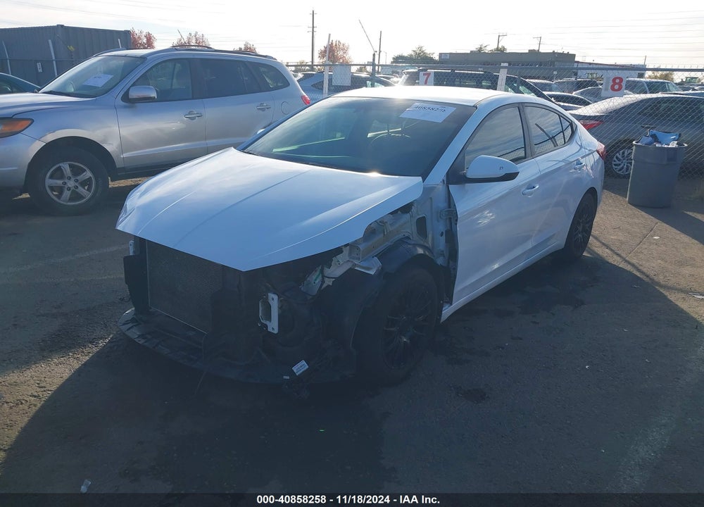 2019 HYUNDAI ELANTRA SEL VIN: 5NPD84LF9KH456179