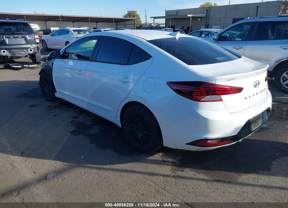 2019 HYUNDAI ELANTRA SEL VIN: 5NPD84LF9KH456179