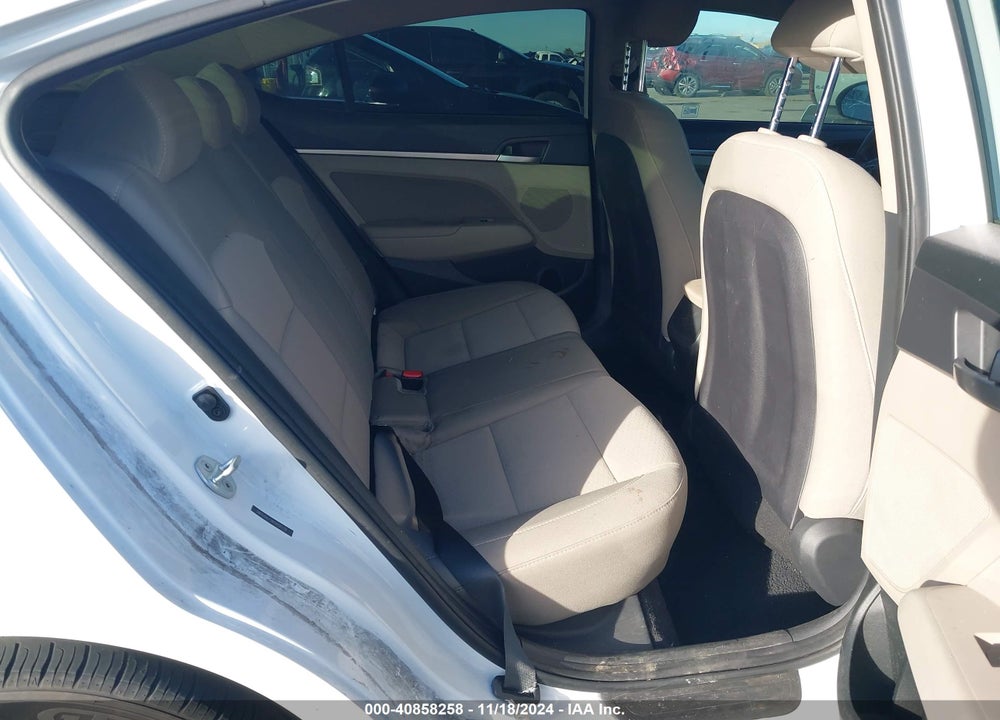 2019 HYUNDAI ELANTRA SEL VIN: 5NPD84LF9KH456179