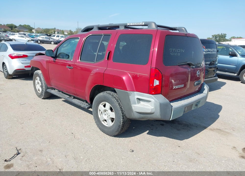 2006 NISSAN XTERRA S VIN: 5N1AN08W66C519491