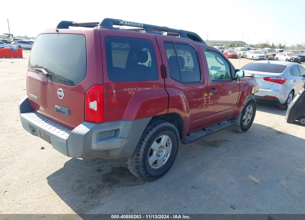 2006 NISSAN XTERRA S VIN: 5N1AN08W66C519491