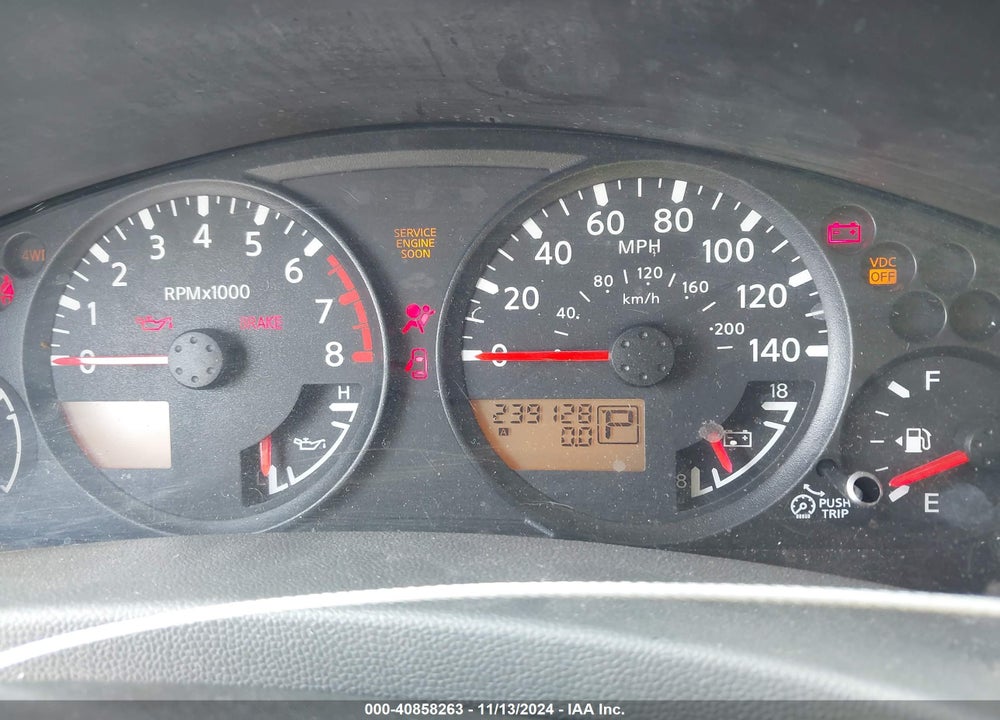 2006 NISSAN XTERRA S VIN: 5N1AN08W66C519491