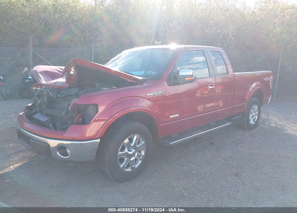 2014 FORD F-150 LARIAT VIN: 1FTFX1ET2EFB37007