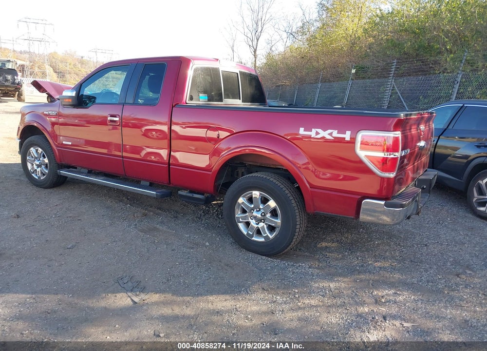 2014 FORD F-150 LARIAT VIN: 1FTFX1ET2EFB37007