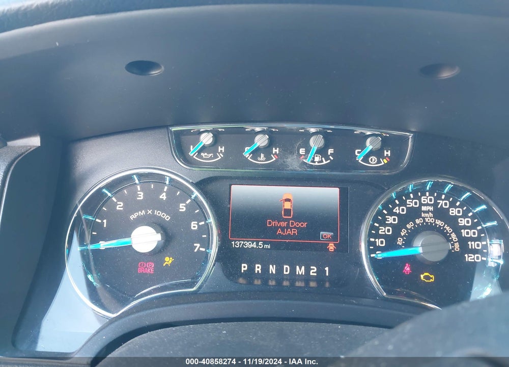 2014 FORD F-150 LARIAT VIN: 1FTFX1ET2EFB37007