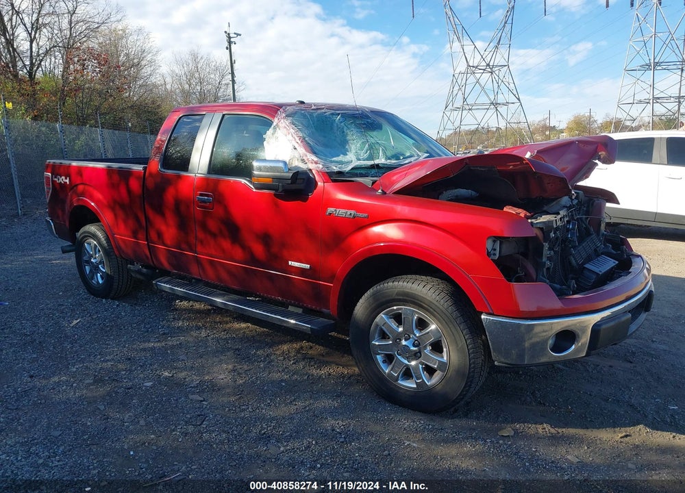 2014 FORD F-150 LARIAT VIN: 1FTFX1ET2EFB37007