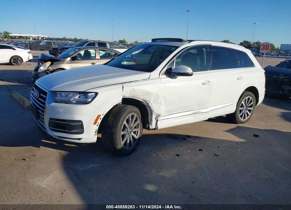 2019 AUDI Q7 45 PREMIUM/45 SE PREMIUM VIN: WA1LHAF75KD042718