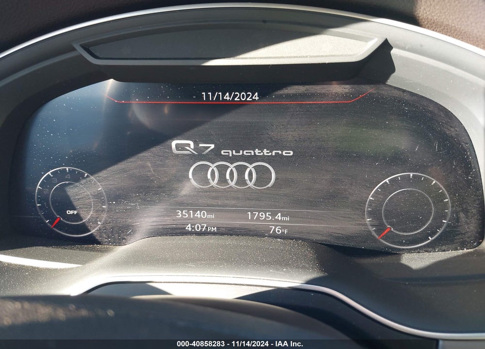 2019 AUDI Q7 45 PREMIUM/45 SE PREMIUM VIN: WA1LHAF75KD042718