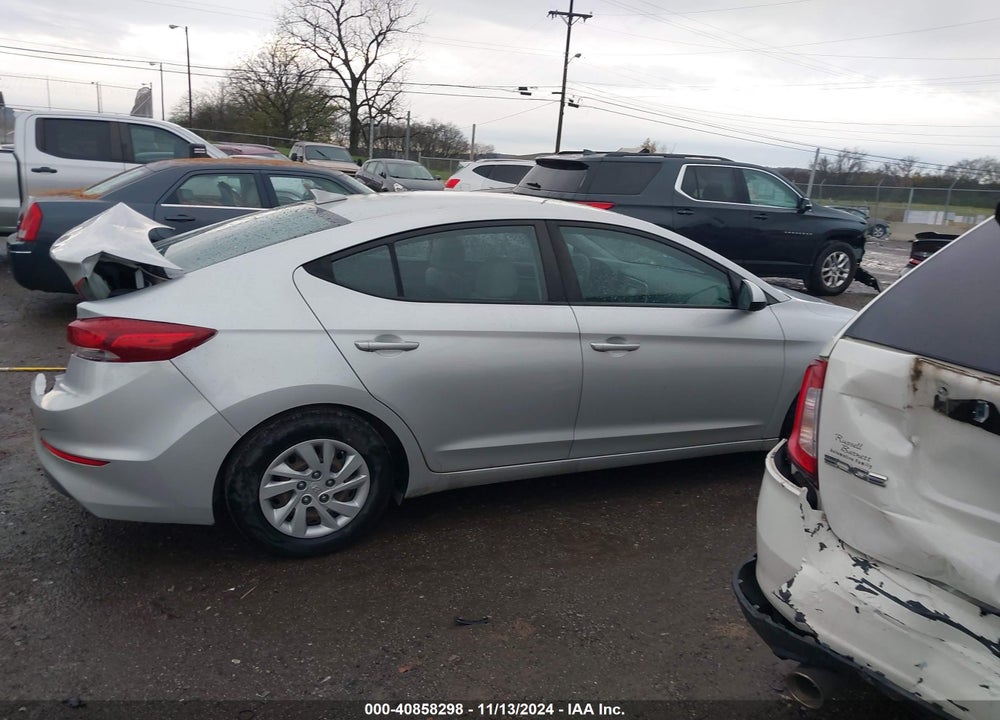 2017 HYUNDAI ELANTRA SE VIN: 5NPD74LF6HH127256