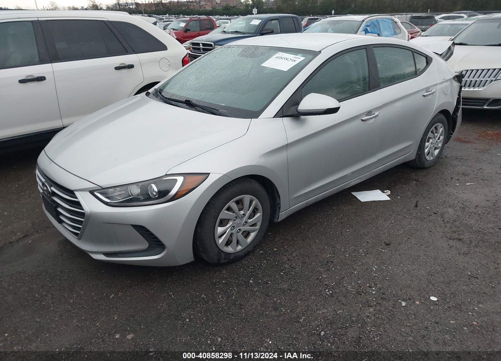 2017 HYUNDAI ELANTRA SE VIN: 5NPD74LF6HH127256