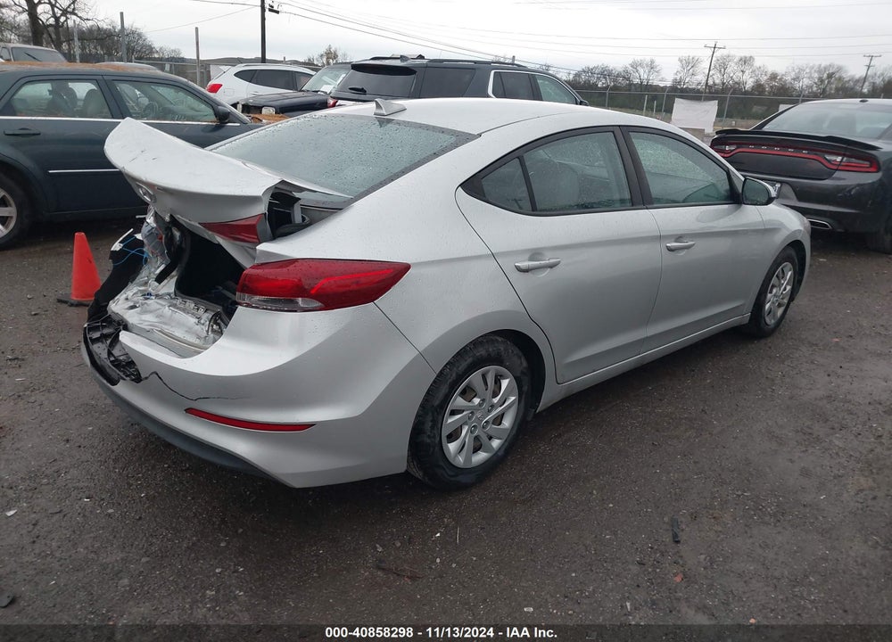 2017 HYUNDAI ELANTRA SE VIN: 5NPD74LF6HH127256