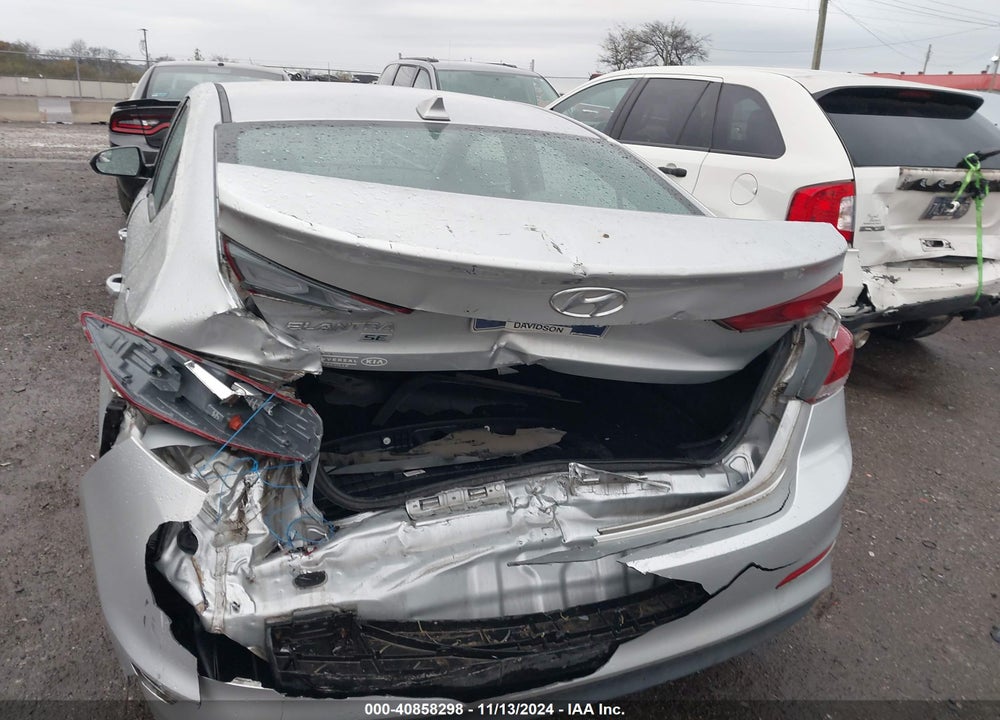 2017 HYUNDAI ELANTRA SE VIN: 5NPD74LF6HH127256