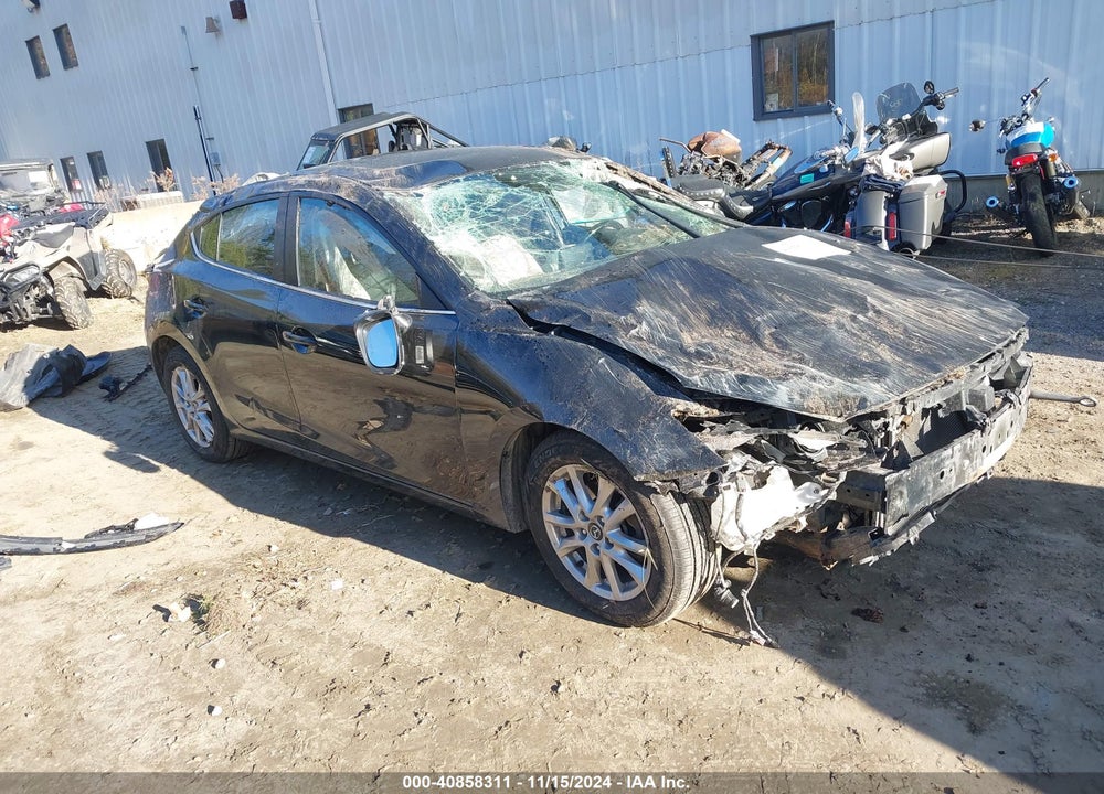 2015 MAZDA 3 I GRAND TOURING VIN: JM1BM1M70F1234359