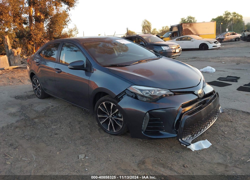 2018 TOYOTA COROLLA SE VIN: 5YFBURHE4JP771974