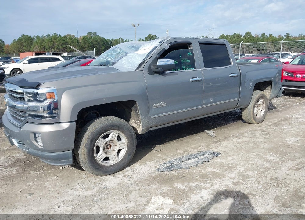 2017 CHEVROLET SILVERADO 1500 HIGH COUNTRY VIN: 3GCUKTEC7HG251833