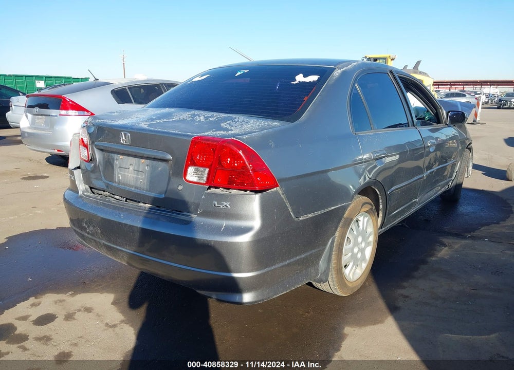 2004 HONDA CIVIC LX VIN: 2HGES15584H603100