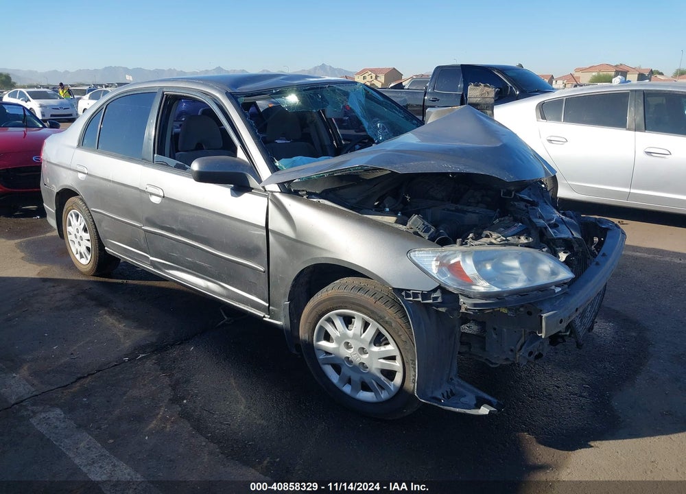 2004 HONDA CIVIC LX VIN: 2HGES15584H603100