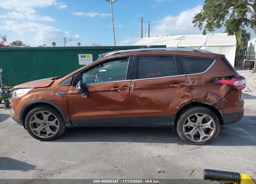 2017 FORD ESCAPE TITANIUM VIN: 1FMCU9J95HUA78485