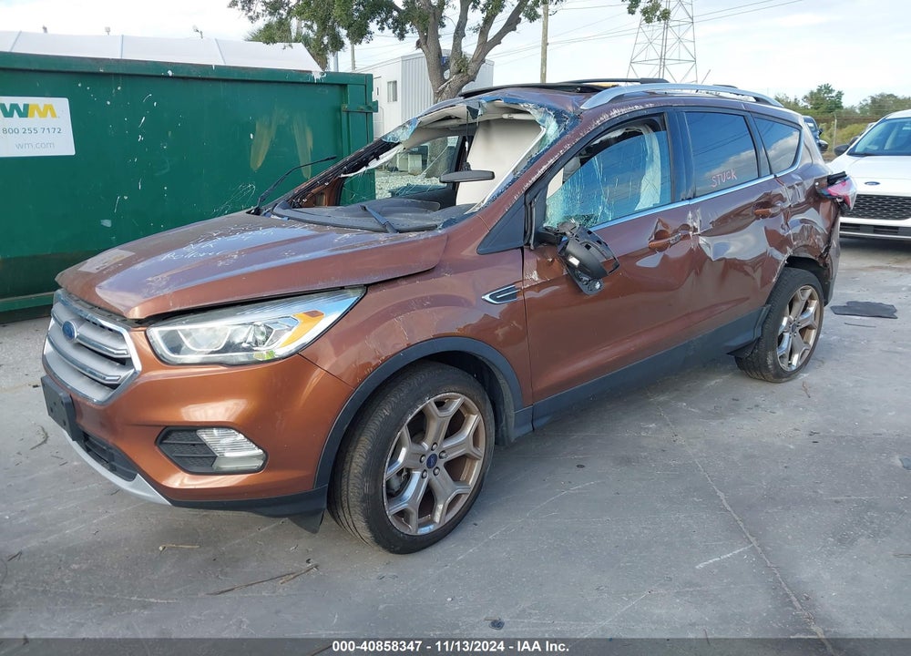 2017 FORD ESCAPE TITANIUM VIN: 1FMCU9J95HUA78485