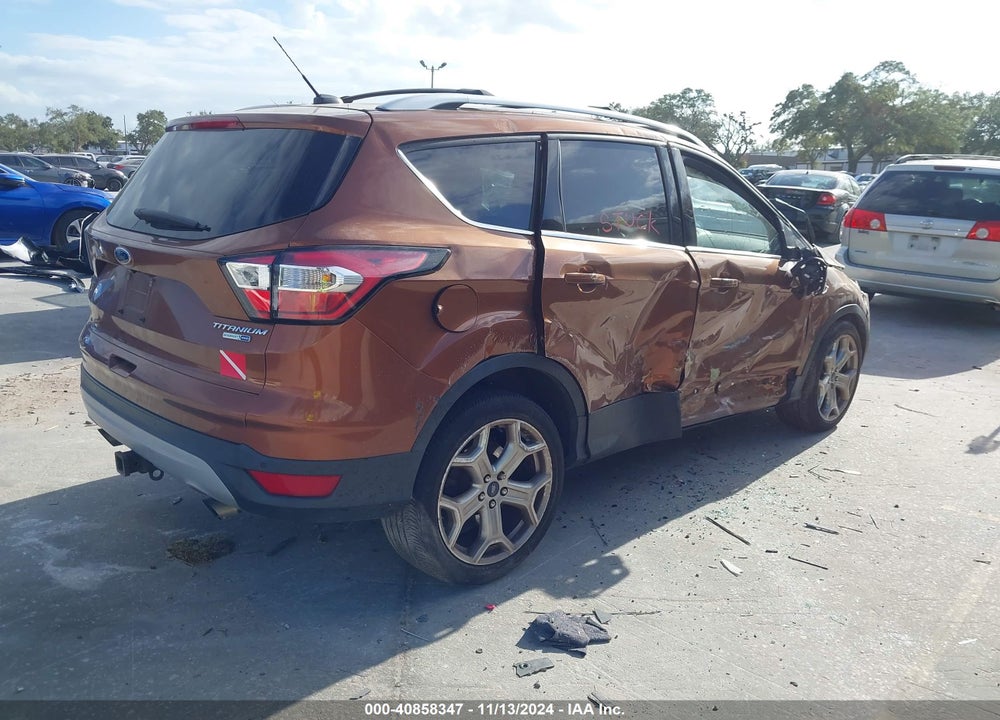 2017 FORD ESCAPE TITANIUM VIN: 1FMCU9J95HUA78485