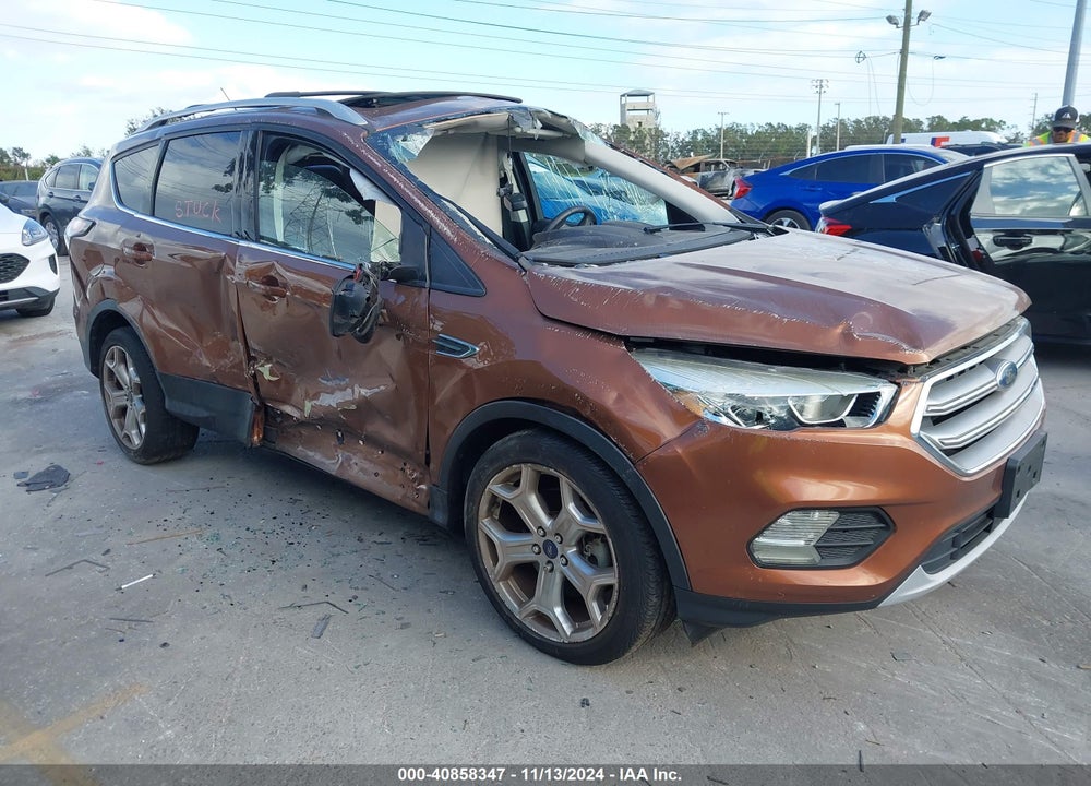 2017 FORD ESCAPE TITANIUM VIN: 1FMCU9J95HUA78485