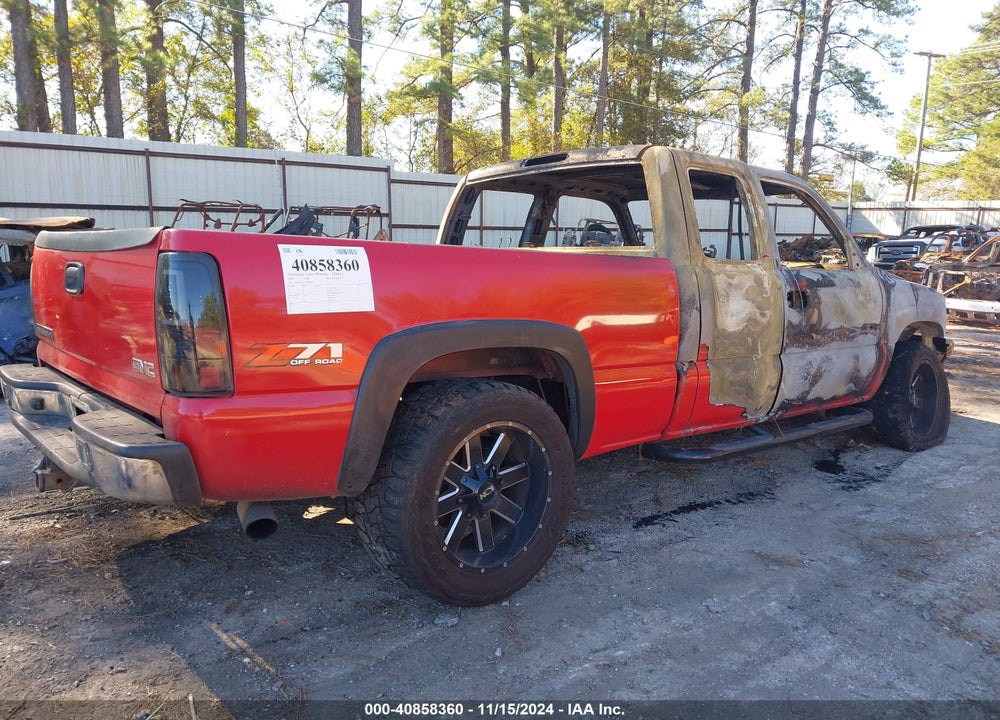 2006 GMC SIERRA 1500 SLE2 VIN: 1GTEK19B16Z112868