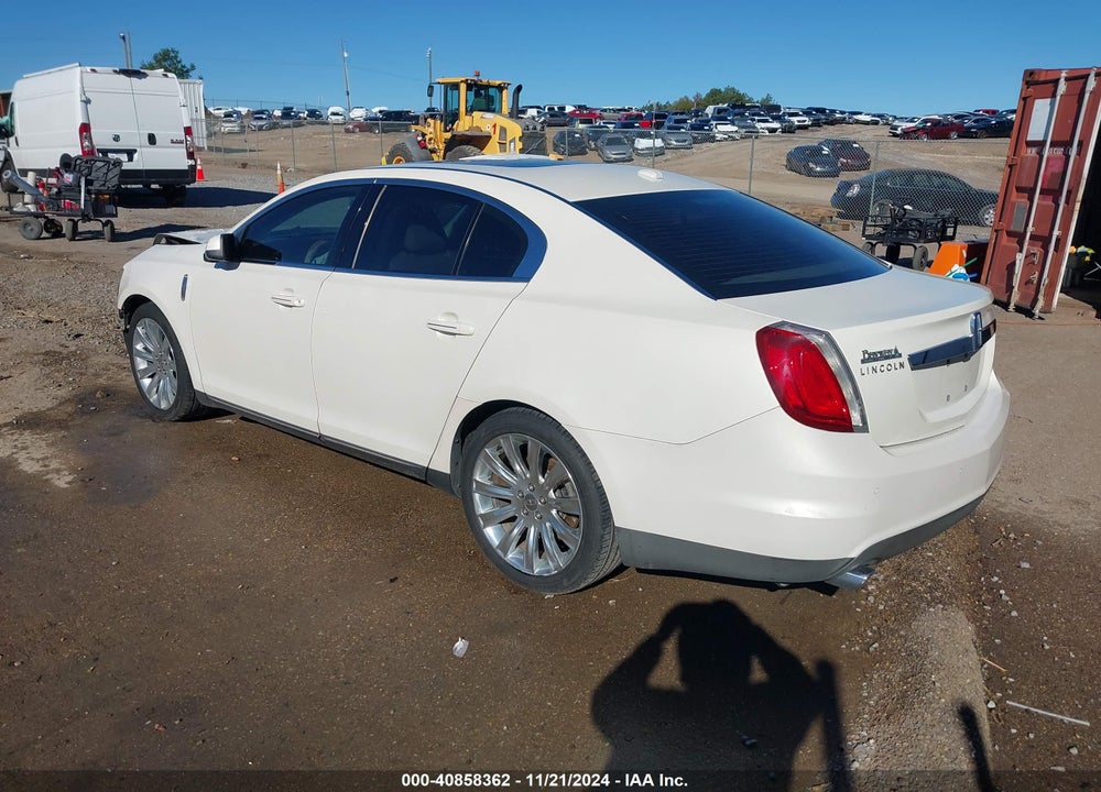 2009 LINCOLN MKS VIN: 1LNHM93R69G631728