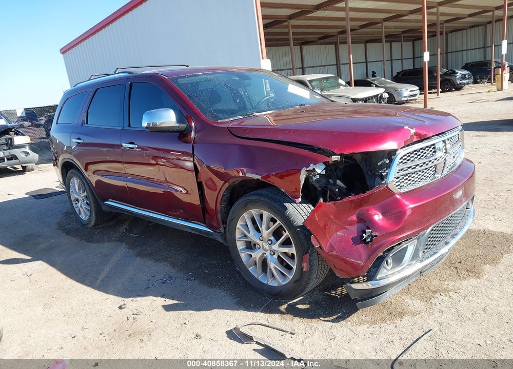 2016 DODGE DURANGO SXT VIN: 1C4RDHAG3GC459666