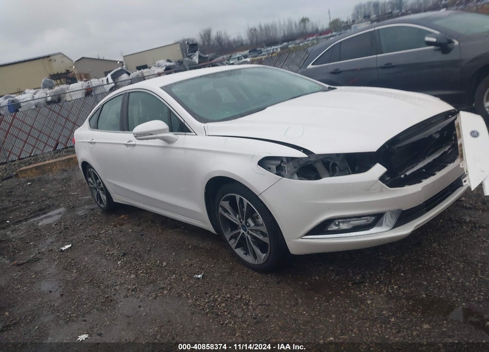 2017 FORD FUSION VIN: 3FA6P0K92HR378811