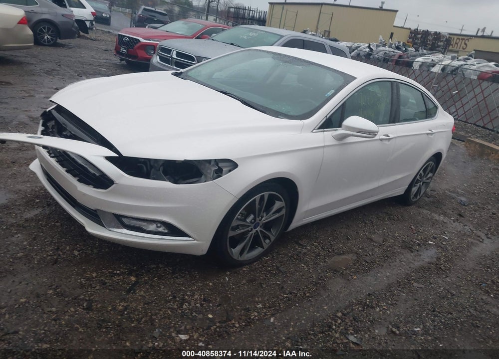 2017 FORD FUSION VIN: 3FA6P0K92HR378811