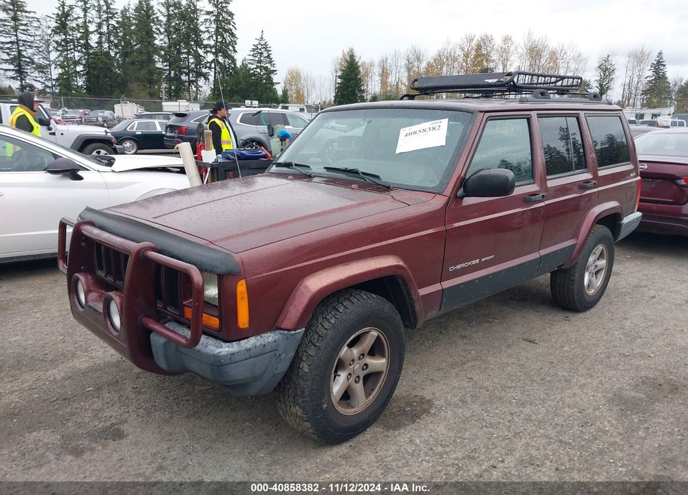 2000 JEEP CHEROKEE SPORT VIN: 1J4FF48S9YL144639
