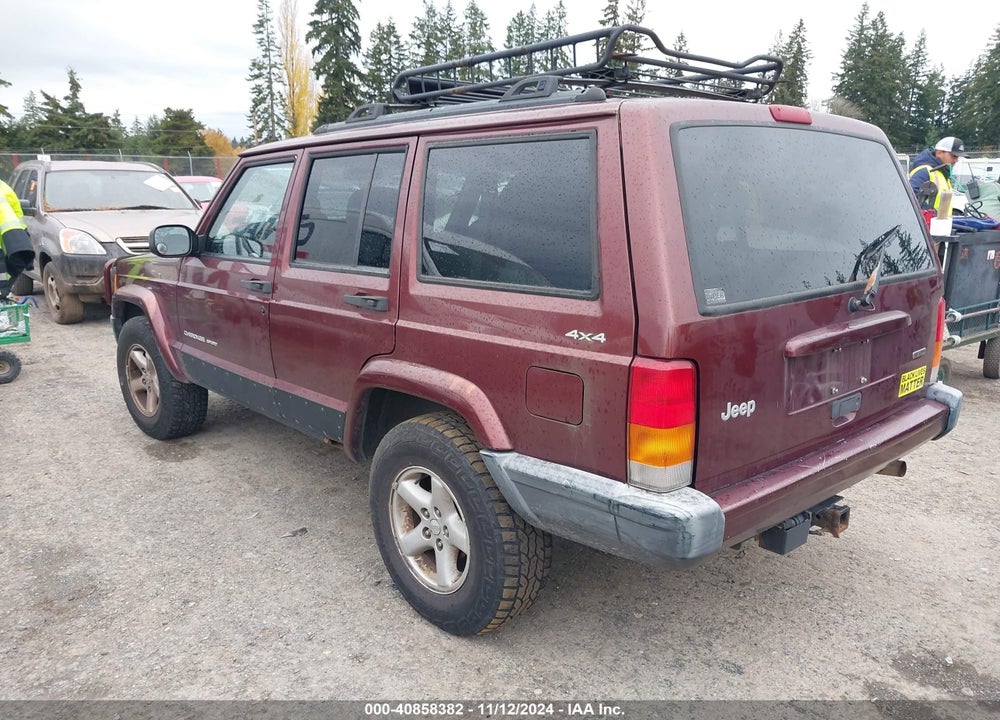 2000 JEEP CHEROKEE SPORT VIN: 1J4FF48S9YL144639