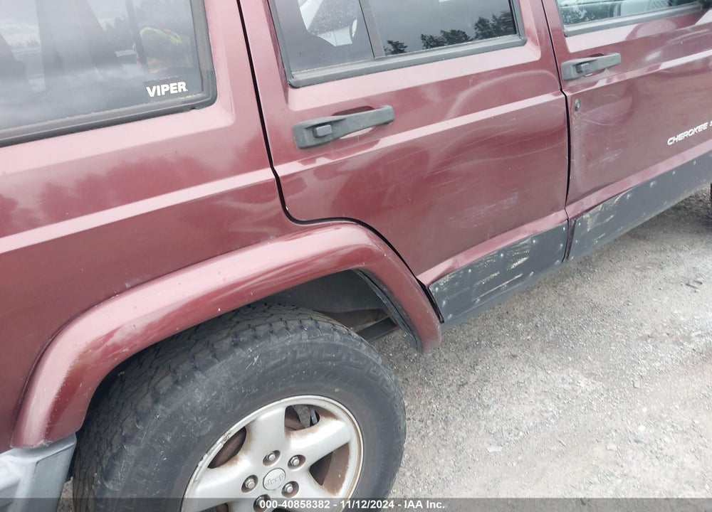 2000 JEEP CHEROKEE SPORT VIN: 1J4FF48S9YL144639