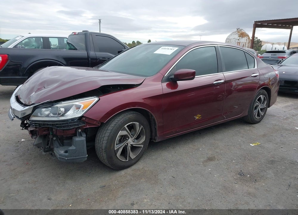 2016 HONDA ACCORD LX VIN: 1HGCR2F35GA004681
