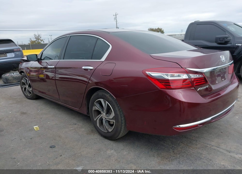 2016 HONDA ACCORD LX VIN: 1HGCR2F35GA004681