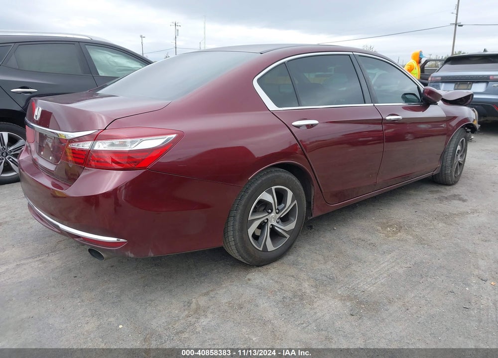 2016 HONDA ACCORD LX VIN: 1HGCR2F35GA004681