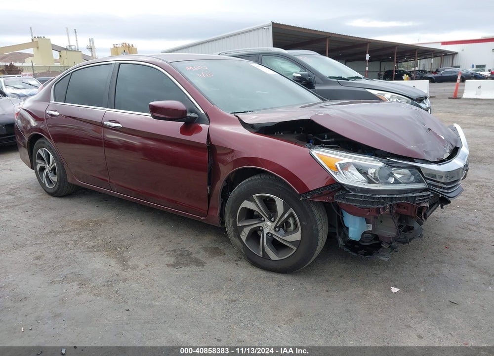 2016 HONDA ACCORD LX VIN: 1HGCR2F35GA004681